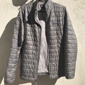 Grey/Silver Women’s Nano Puff Jacket